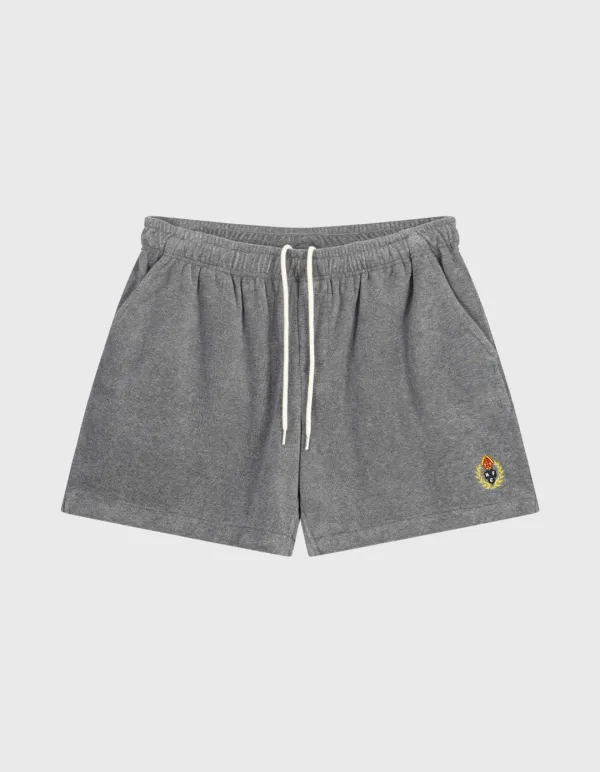 CREST TOWEL SHORTS / M.Grey(30%)