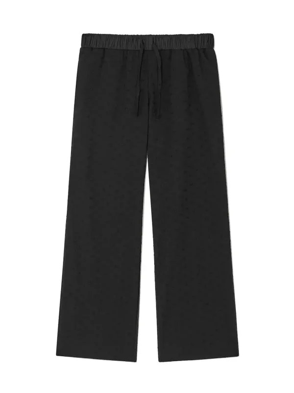 SOPHIE\'S EYELET PANTS (BLACK)
