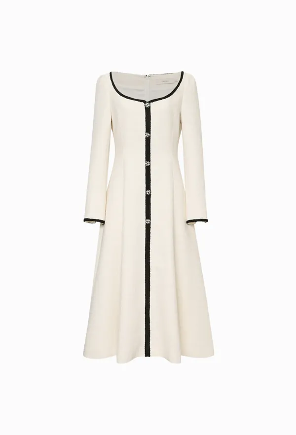 Blair Tweed One-piece (Ivory)