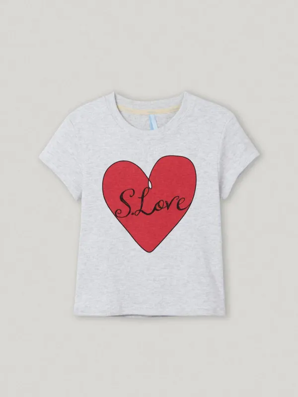S.Love Tee Melange Gray (3rd)