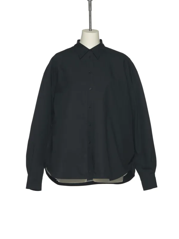 SS25 BLACK TUTU LINING SHIRT
