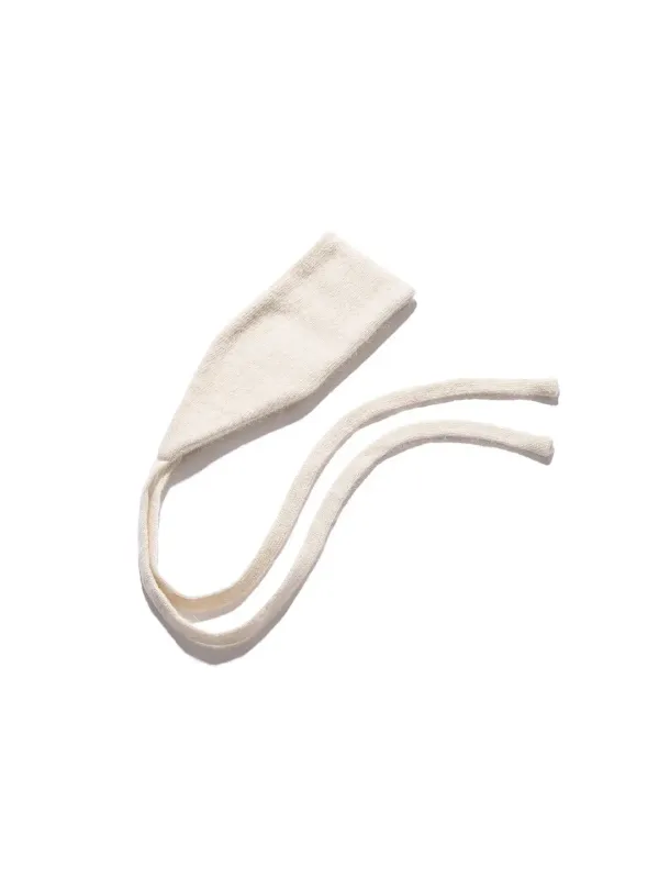Two-way Knitted Hair Band - Cream