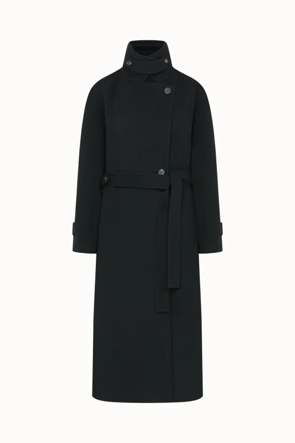 Raglan Long Handmade Coat[LMBFWI24CT701]-Black