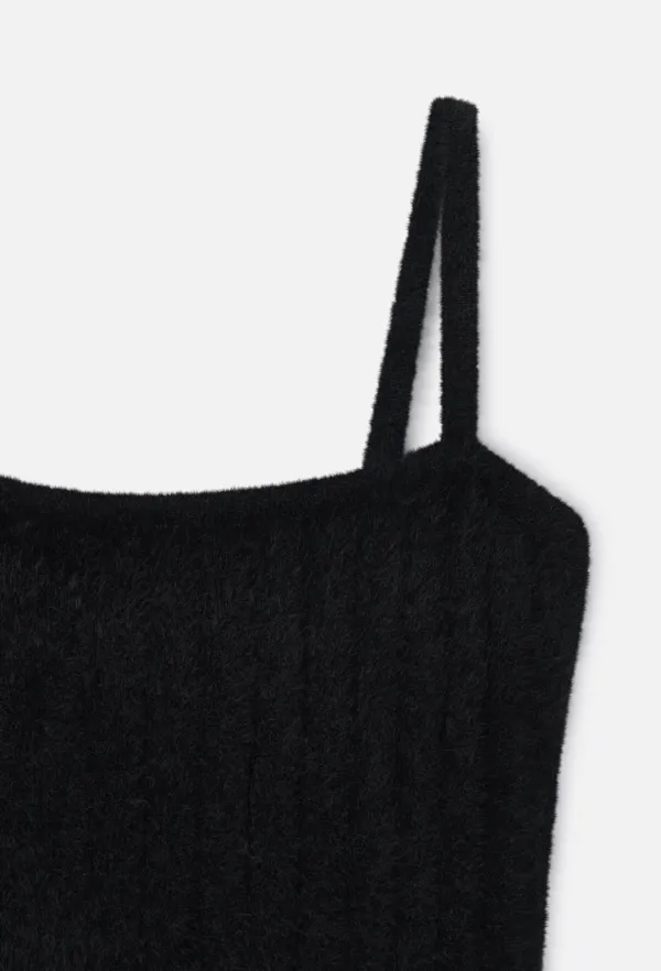 Mielle Knit Sleeveless Top (Black)