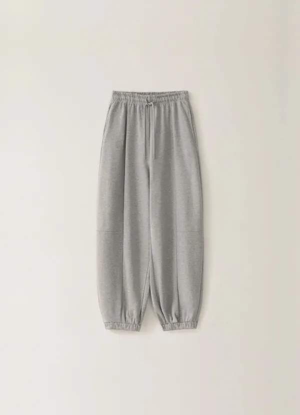 Central Incision Pants -  Gray