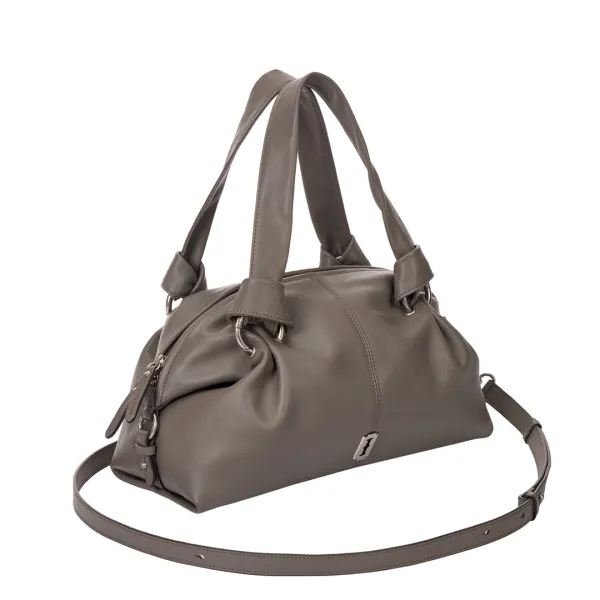 [아울렛] Halfmoon Attache Tote M (하프문 아타쉬 토트 미듐) Ash Khaki