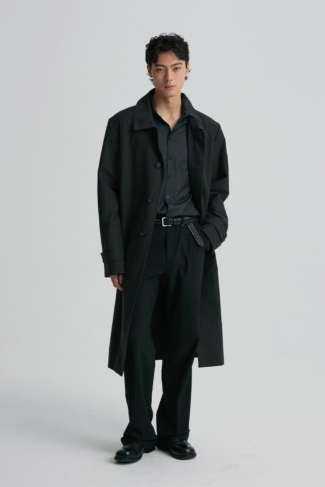 리이 HIGH NECK TRENCH COAT 상품 이미지 1