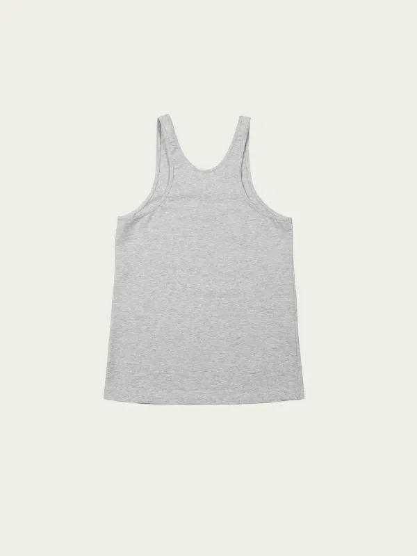 Mavo Sleeveless - Melange Gray