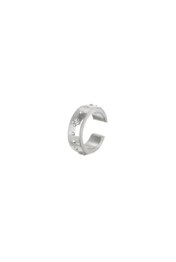 Vintage bead earcuff petite
