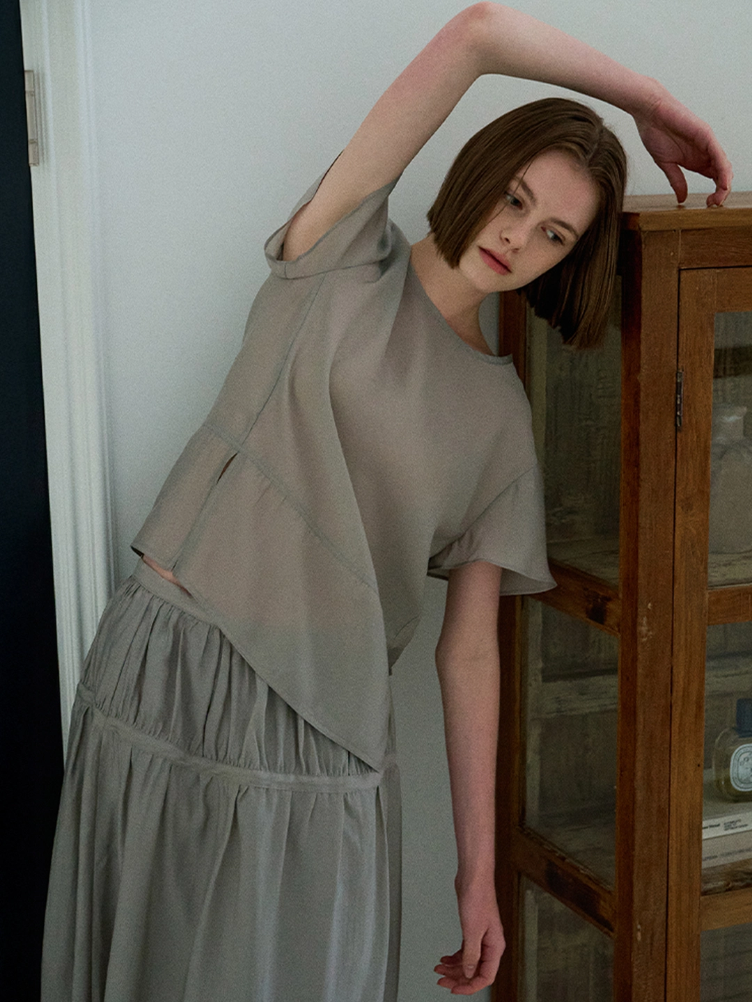 리볼드 Rene Half BL_(Light Gray) 상품 이미지 1