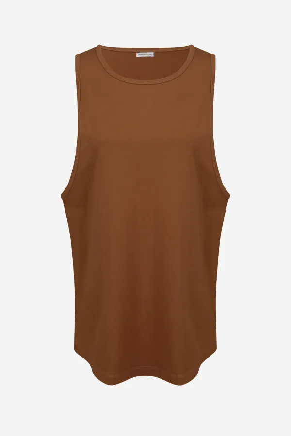 25SS binding sleeveless top