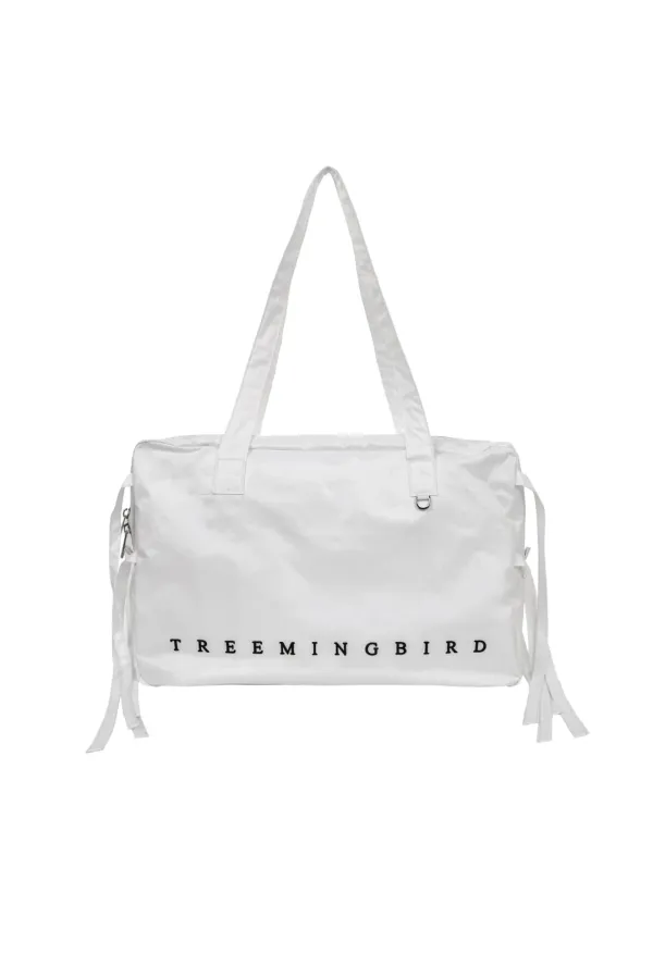 Multi Strap Flow Duffel Bag [ White ]