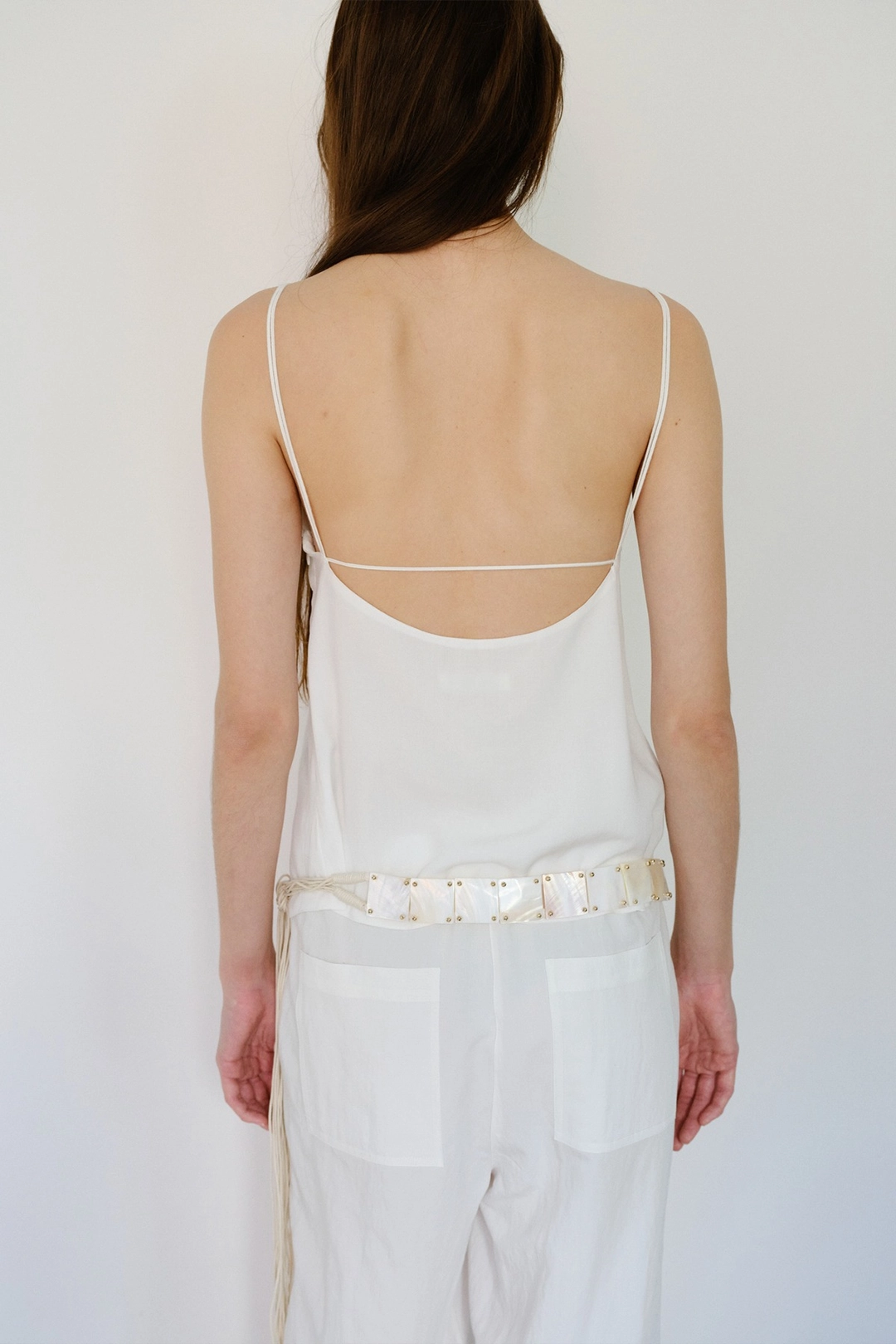 더릴 Reah Back Line Blouse_Ivory 상품 이미지 2