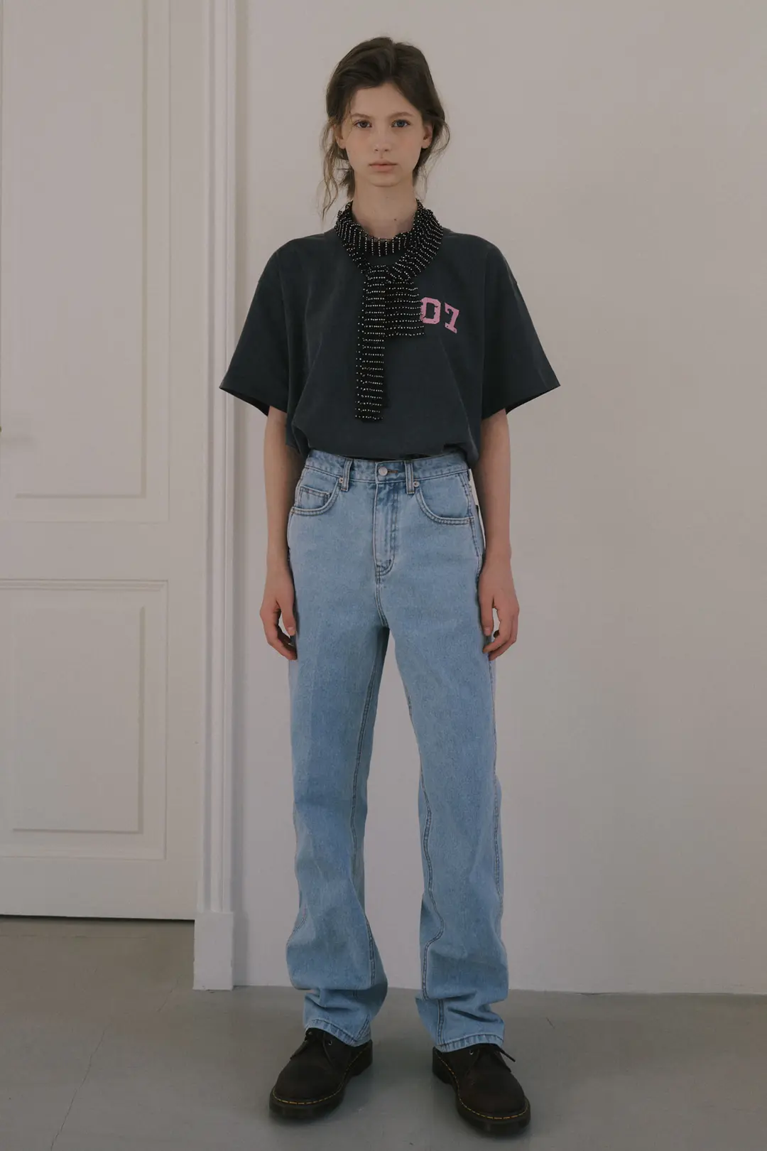 오버듀플레어 CREASE LINE STRAIGHT DENIM_LIGHT BLUE 상품 이미지 2