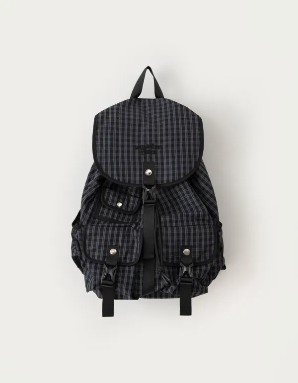 Check PP Backpack - Charcoal