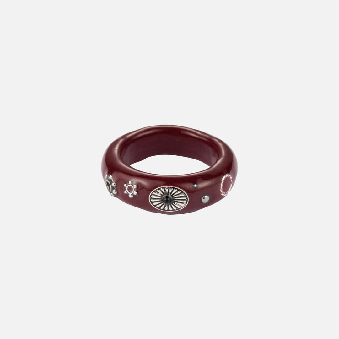 엔프프 benthic ring-burgundy 상품 이미지 2