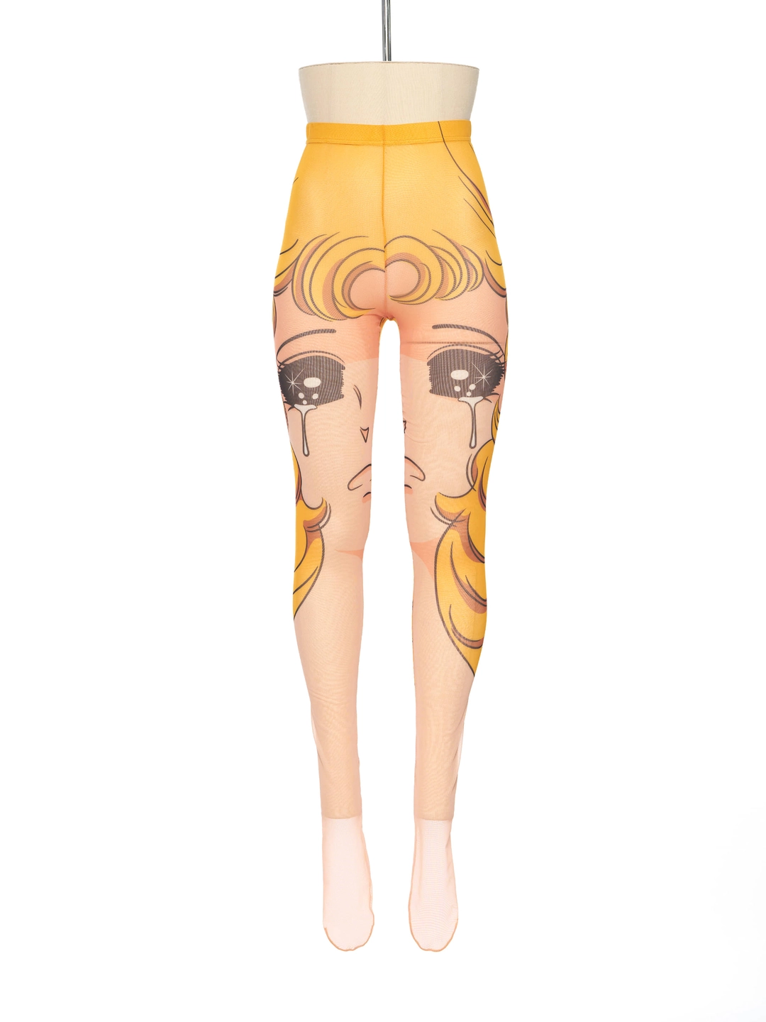 푸쉬버튼 SS25 CRYING GIRL MESH LEGGINGS 상품 이미지 1