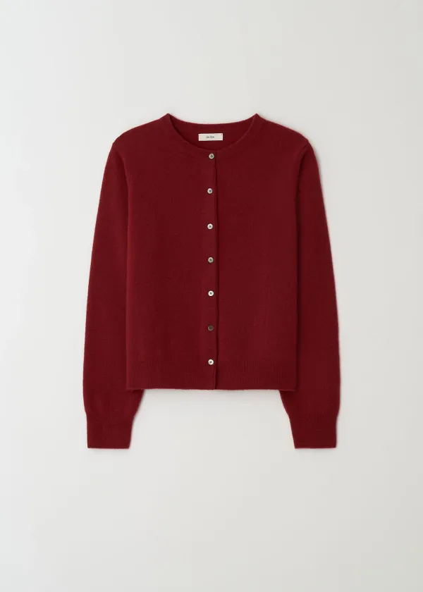 Essential Knit Cardigan(Red)