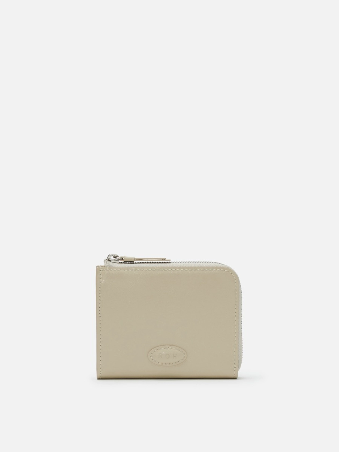 로서울 Oval button wallet Wrinkled Neutral oat 상품 이미지 3