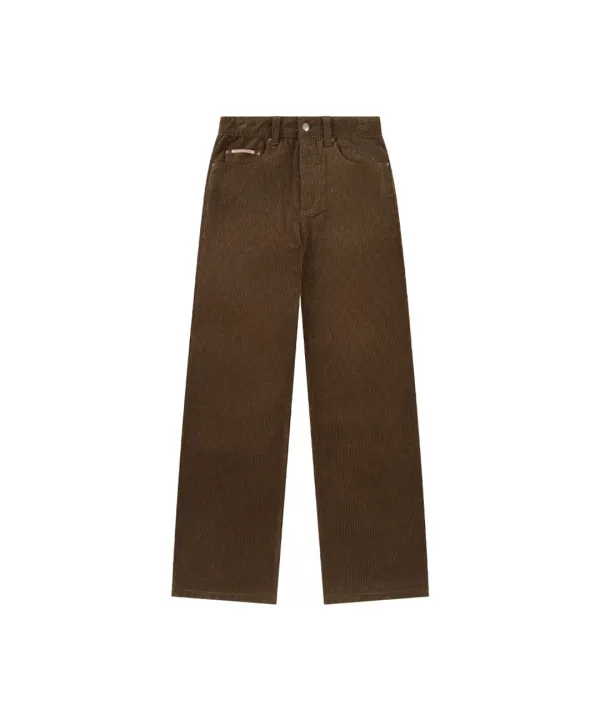 P3270 와이드 코듀로이 팬츠_Brown