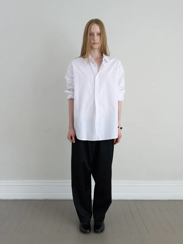 CLASSIC WRINKLED SHIRT IN WHITE