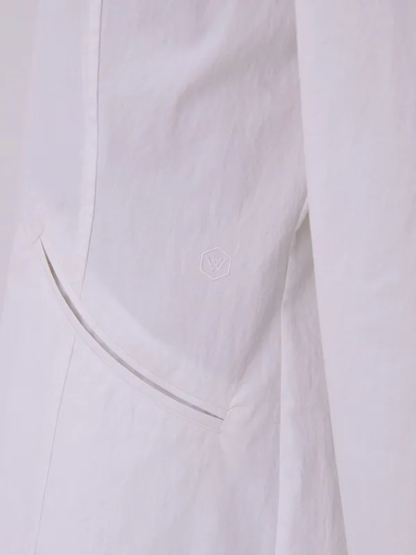 V-neck Mini Dress_White