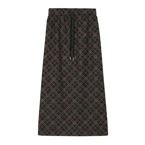 Brush Skirt_Black