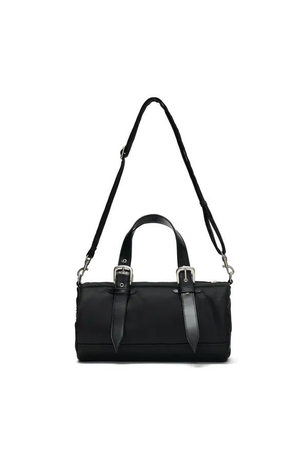 PADDED SYMBOL TRAVEL BAG, BLACK