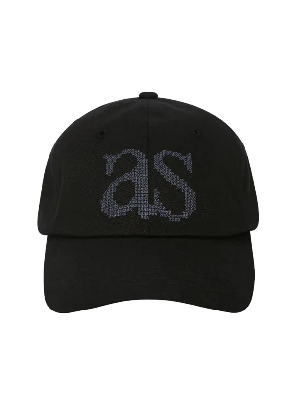 PIECE STITCH BALL CAP / BLACK
