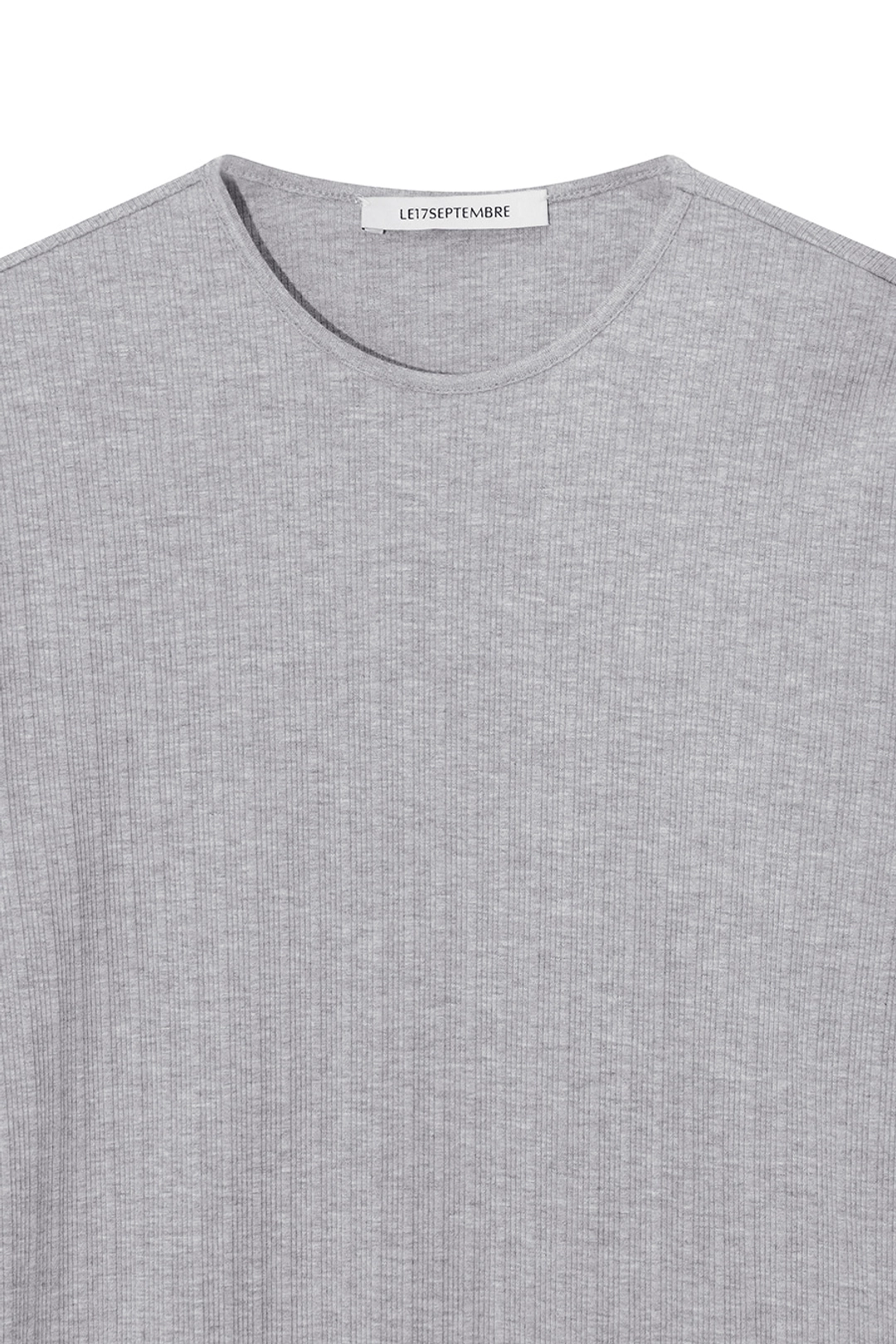 르917 CLEAN RIBBED T-SHIRT [GREY] 상품 이미지 2