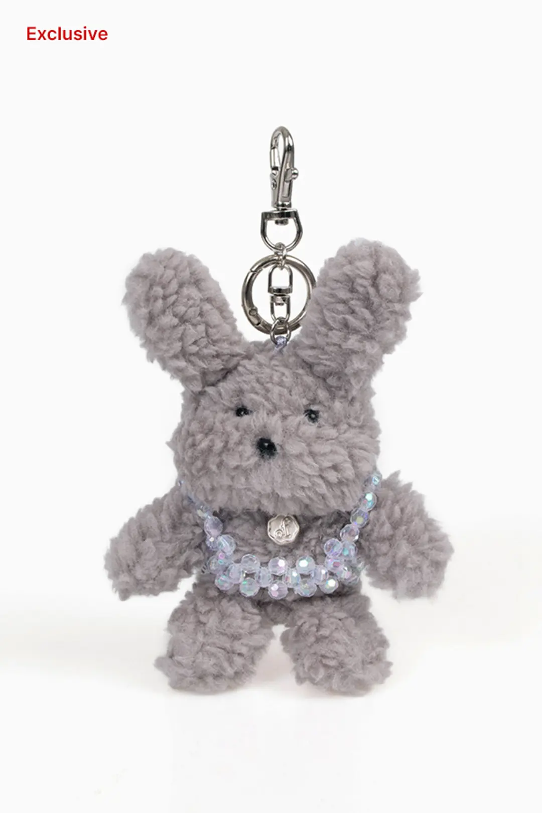 오버듀플레어 [OVERDUE FLAIR x COSYMOSY]OF POODLE KEYRING_SILVER 상품 이미지 1