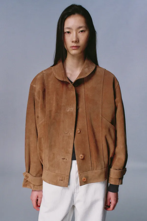 Archive Suede Jumper_Beige
