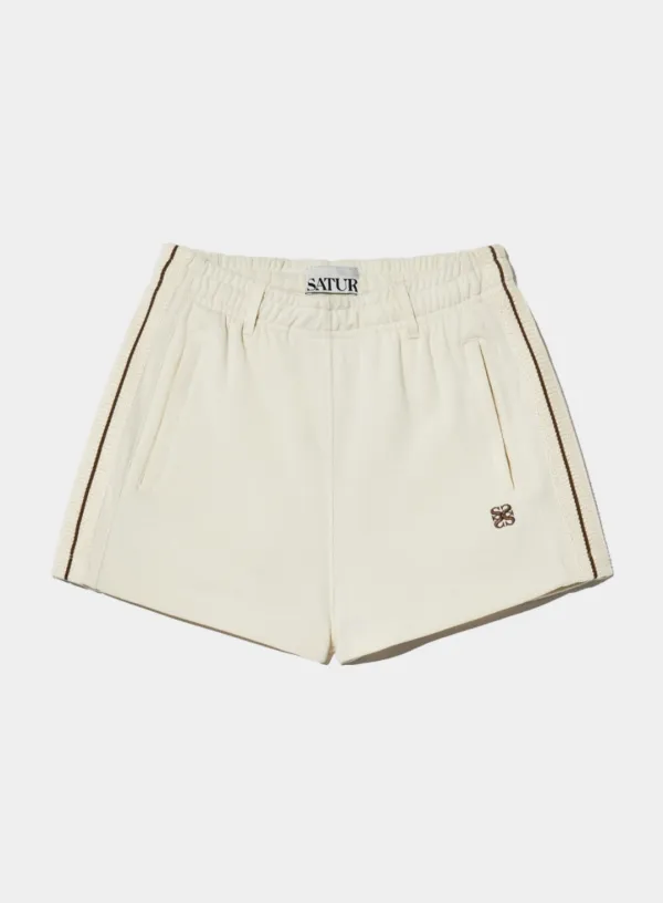 (W) Lawton All Day Track Shorts - Resort Cream