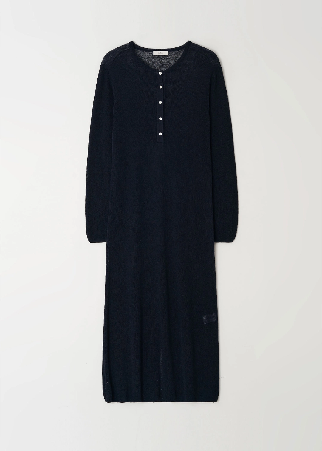 더라이 Linen Button Long Dress(Navy) 상품 이미지 1