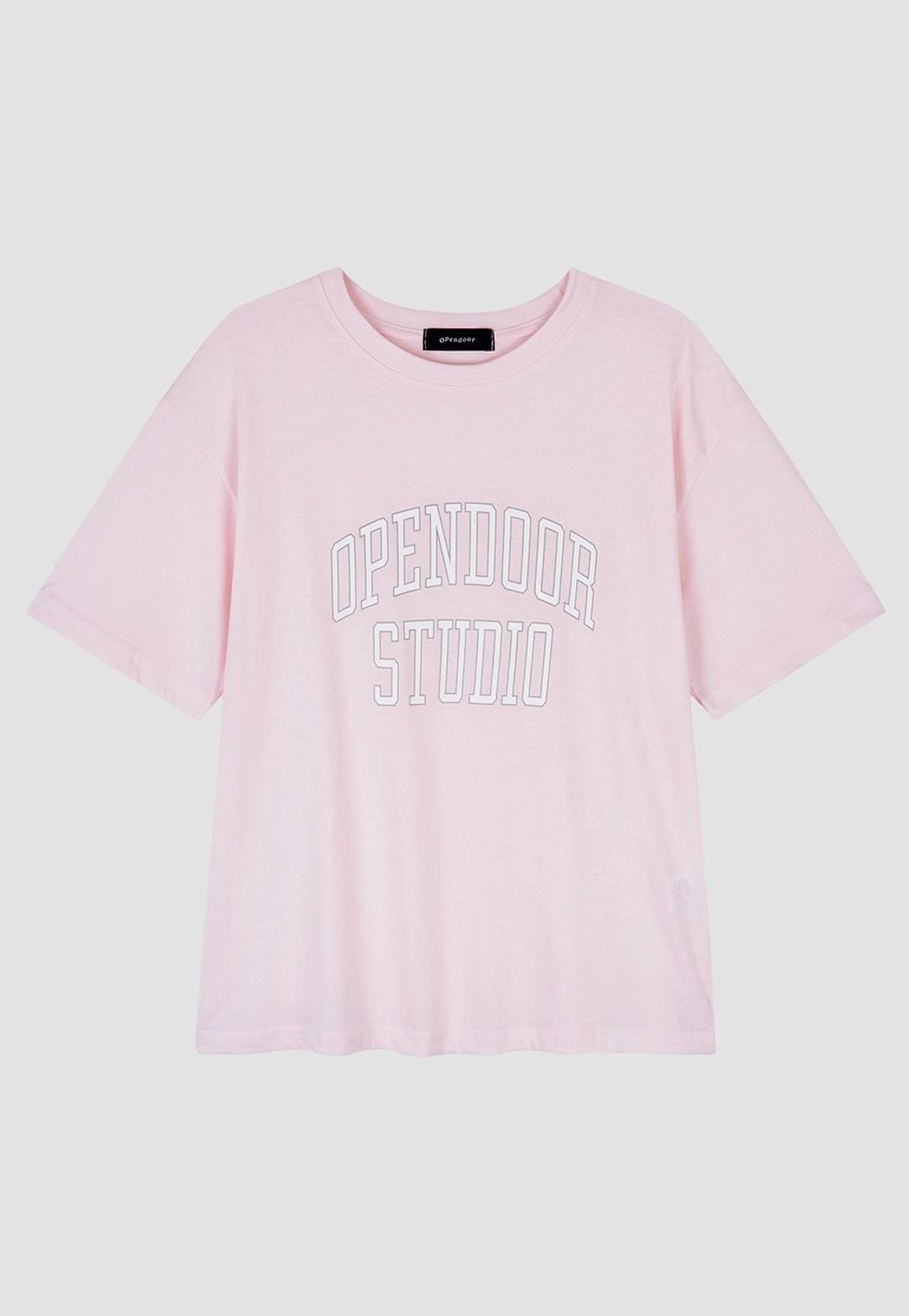 오픈도어 opendoor basic tee pink 상품 이미지 1