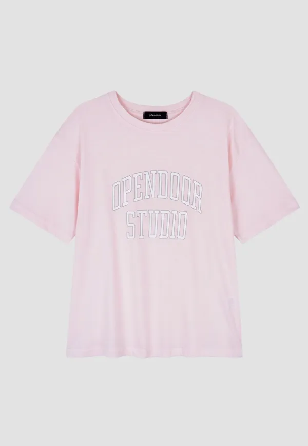 opendoor basic tee pink