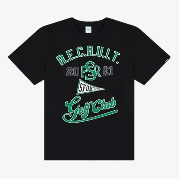 REC RUIT GOLF CLUB TEE (BLACK)