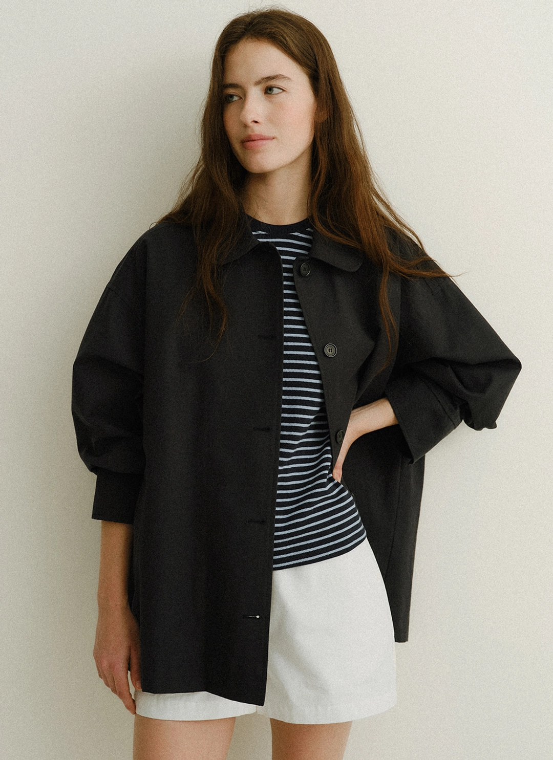 르닐 Margot Jacket (Navy) 상품 이미지 1