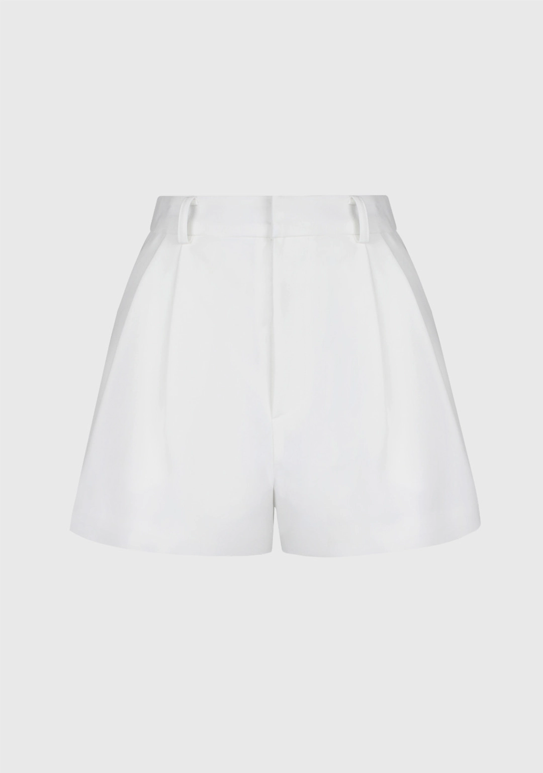 아상 11th) Arr Pintuck Shorts Ivory 상품 이미지 1