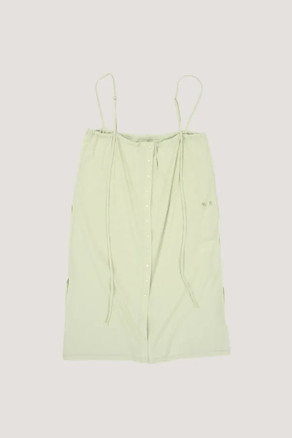 Two Piece Strap Button Skirt