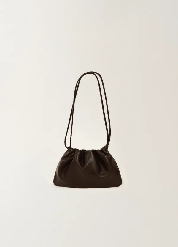Nella strap mini bag (Dark brown)