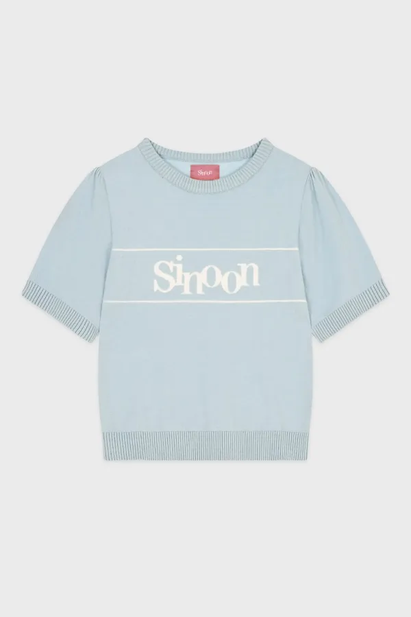 Sinoon Logo Half Knit (Sky Blue)