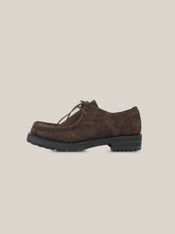 CHESTER LOAFER[ SUEDE BROWN ]