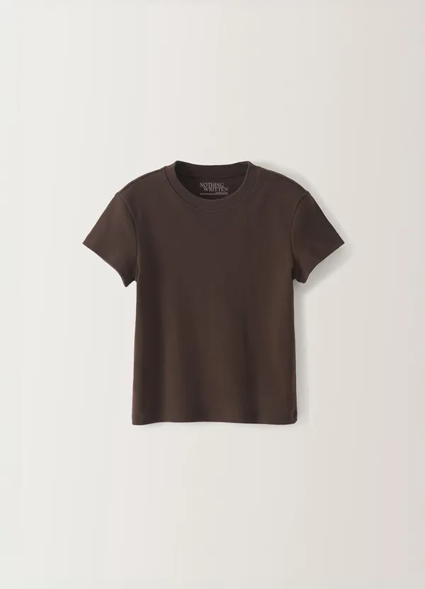7TH / 90s t-shirt (Brown)