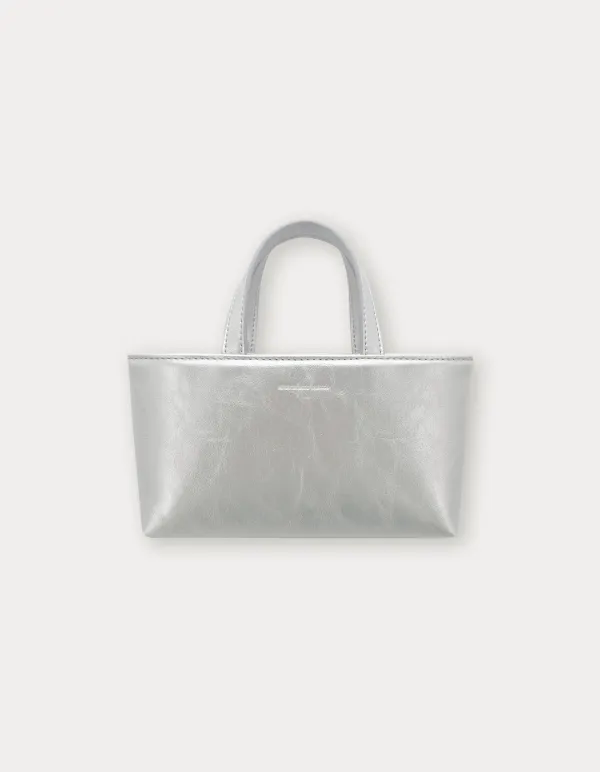 Half Mini Toast Bag - Silver