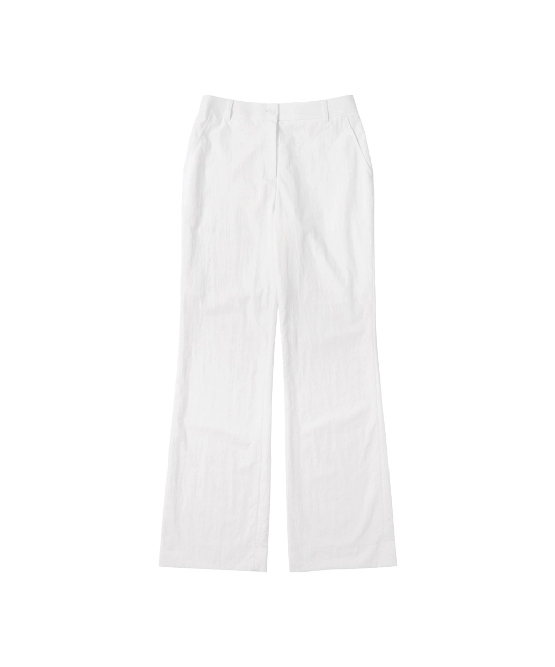 반원 아뜰리에 P3252 나일론 부츠컷 팬츠_White 상품 이미지 3
