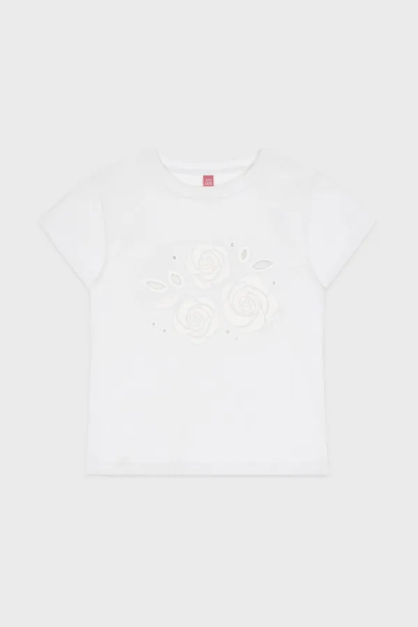 Rose Punching T-Shirt (White)