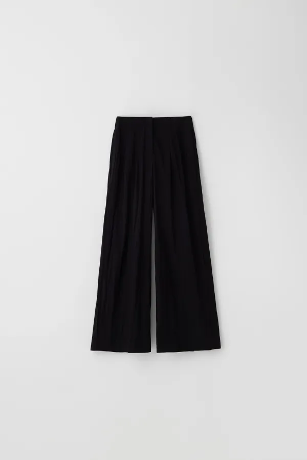 Flat Slacks_Black