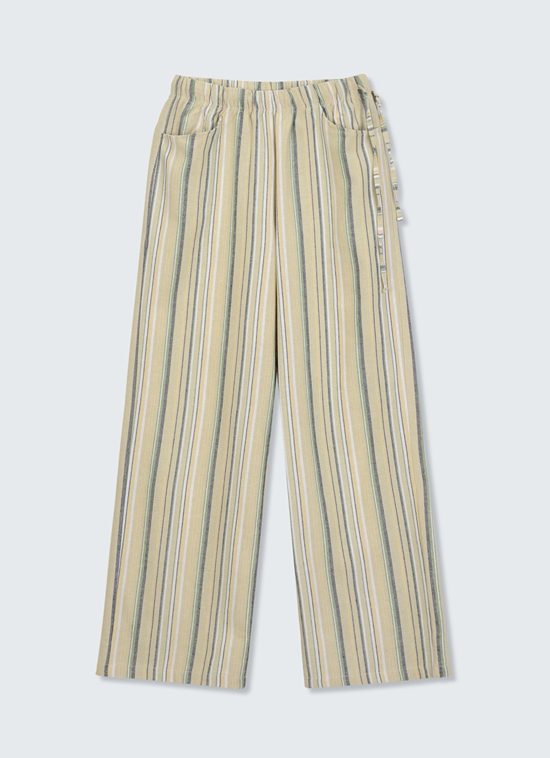 리볼드 Summer Linen Stripe PT_(Yellow) 상품 이미지 1