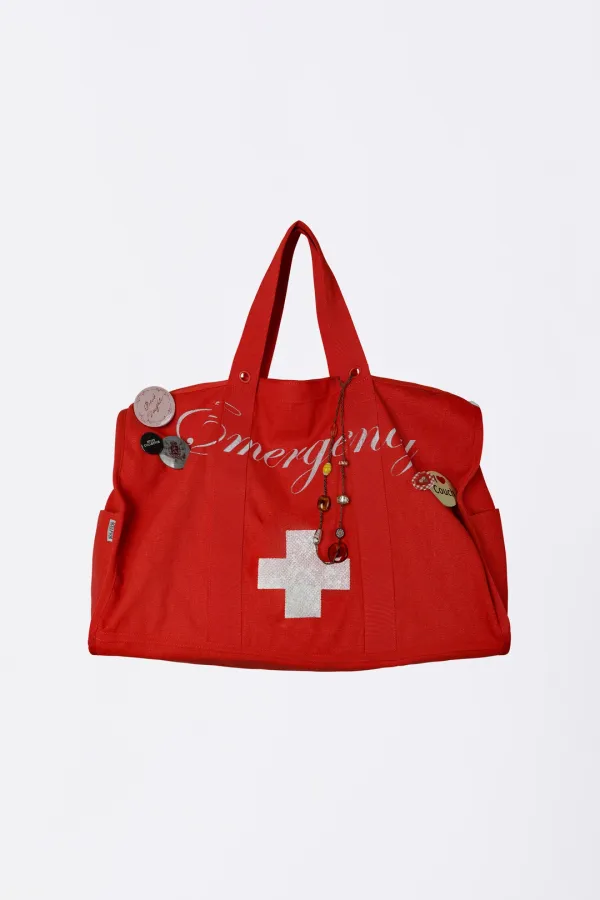 Summer Boston Bag Red
